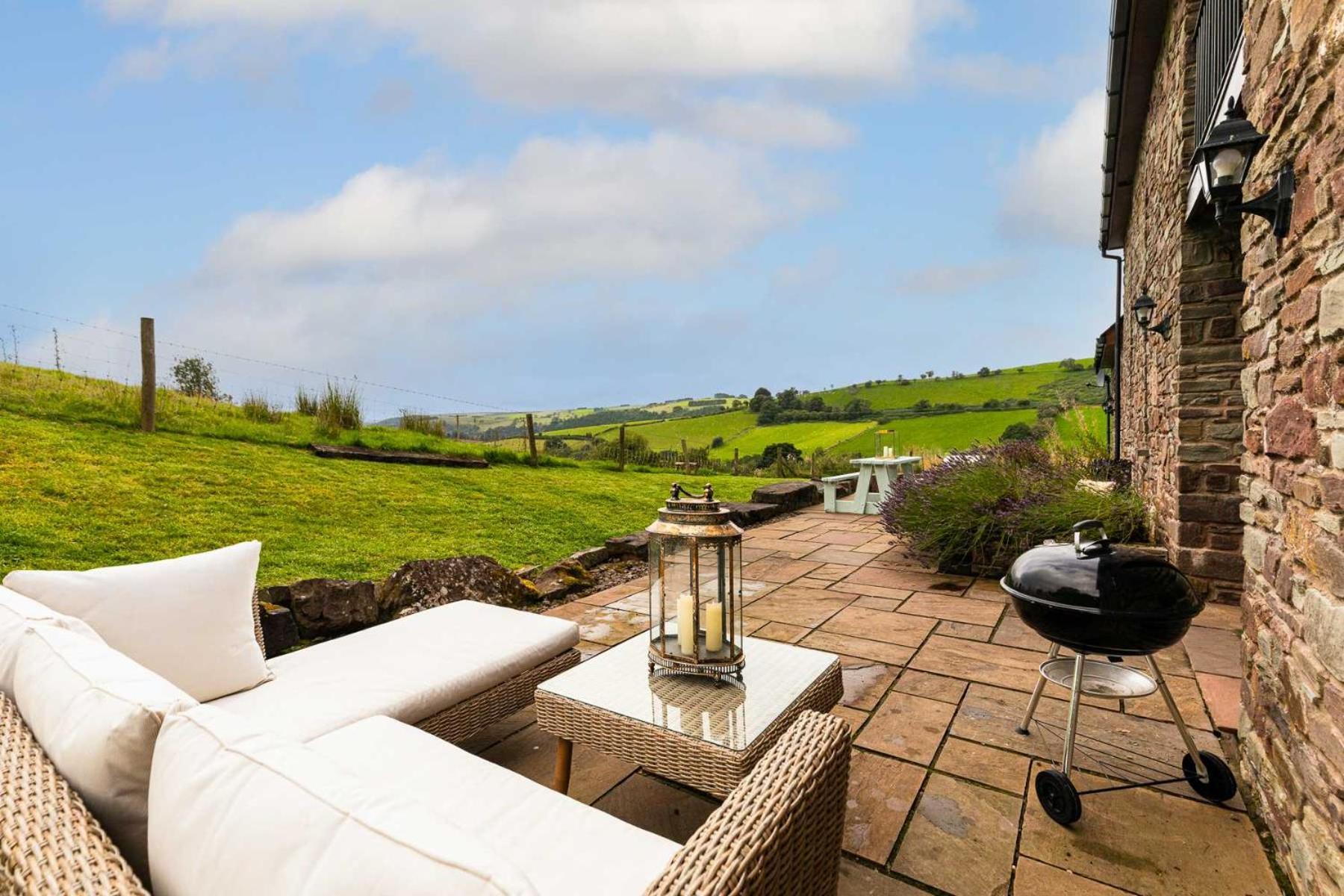 Hilltop View With Hot Tub Brecon Extérieur photo