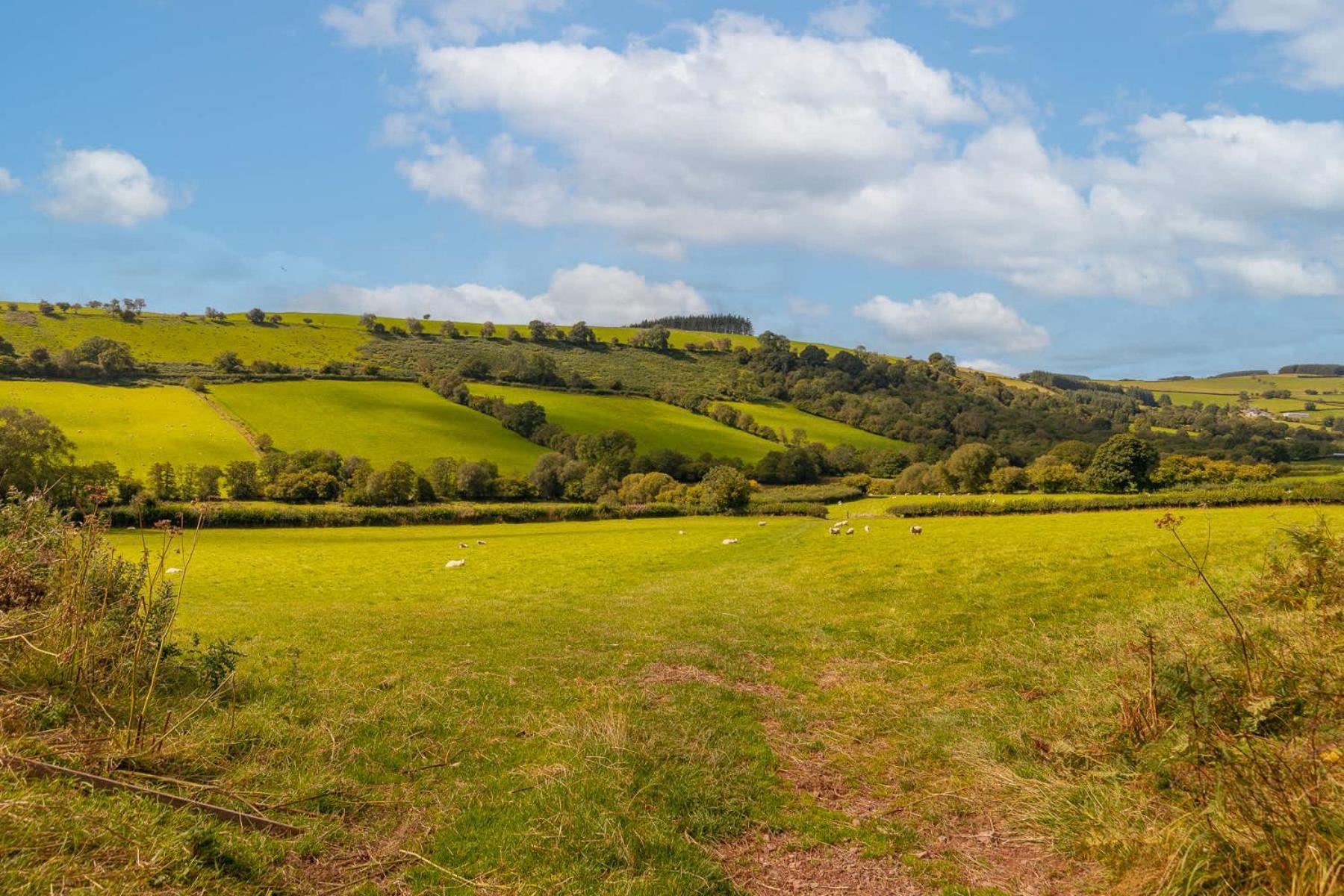 Hilltop View With Hot Tub Brecon Extérieur photo