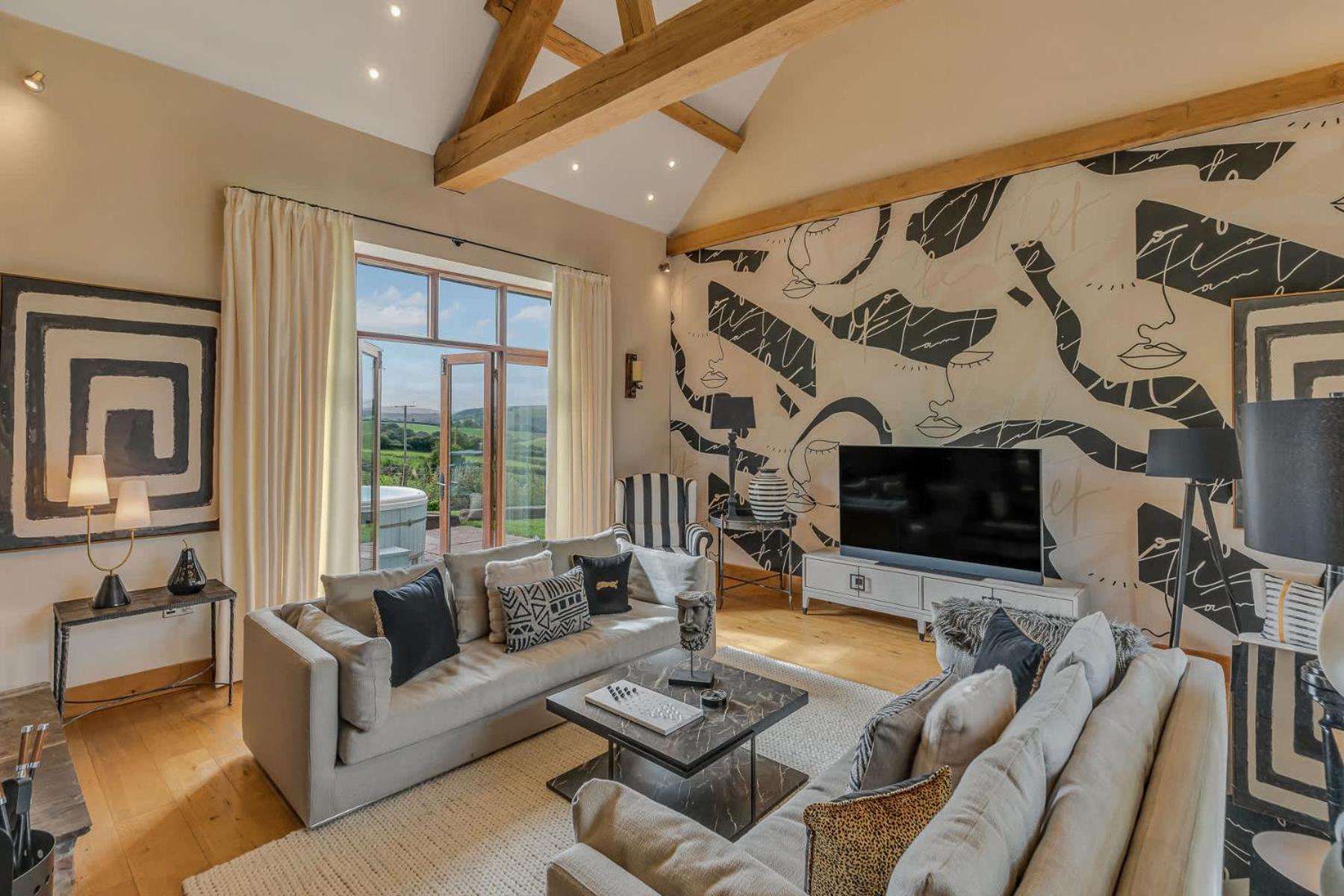 Hilltop View With Hot Tub Brecon Extérieur photo